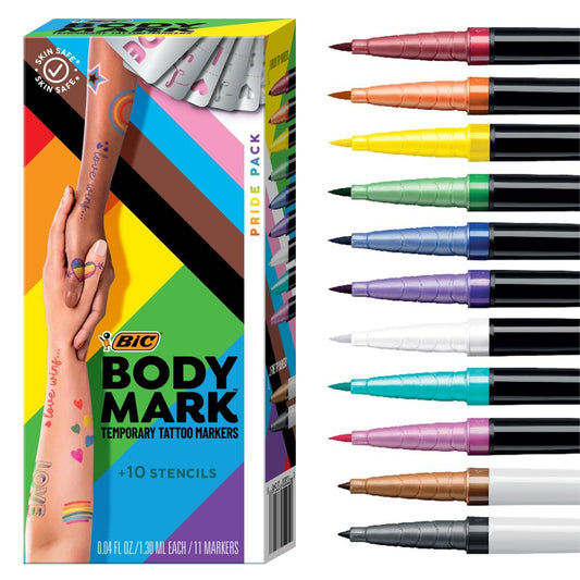 BIC Body Mark Temporary Tattoo Markers